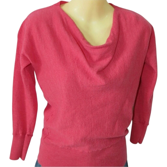 Talbots Tops - Talbots Pure Merino Wool Pink Sweater Top